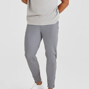 Four Way Stretch High Quality Straight Plain <b>Jogger</b> Pants <b>Lightweight</b> Quick Dry Breathable OEM Custom Color Regular Fit <b>Joggers</b> - Product Image 3