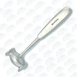 Martillo para Huesos Collin de Acero Inoxidable Reutilizable y Duradero para Cirugía Ortopédica Veterinaria, 8 Pulgadas, 20 cm / Cabeza de 30 mm - Product Image 4