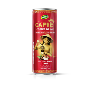 เครื่องดื่มกาแฟสำเร็จรูปรสเค็มครีม 250 มล. เวียดนาม คาเฟอีนในตัว พร้อมดื่ม รสชาติเข้มข้น กลมกล่อม - Product Image 1