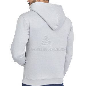 เสื้อฮู้ดออกกำลังกายผู้ชาย สีพื้น คุณภาพพรีเมียม ดีไซน์ล่าสุด ผ้าฝ้าย 100% ขายส่งราคาถูก - Product Image 3