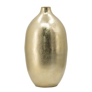 Modern Brass Tabletop <b>Vase</b> Handmade Geometric Design for Home Decor Room Interior Design for Home Decor - Product Image 3