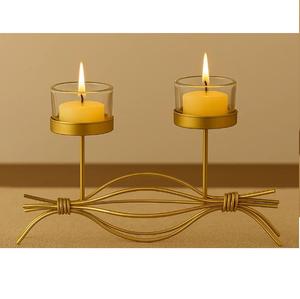 Portavelas Metálico de Estilo Moderno, Hecho a Mano, Portavelas Votivas Metálicas de Última Moda, Elegante Portavelas Votivas Metálico - Product Image 4