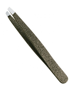 Pince à épiler pour sourcils avec revêtement en poudre pour femmes et hommes, pour l'épilation des sourcils, des poils incarnés et des poils du visage, utilisable également pour les cils - Product Image 2
