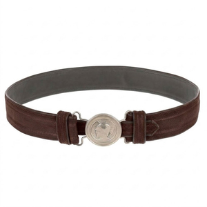 Ceinture Cérémonielle Artisanale en Nylon et Polyester avec Boucle Dorée en Métal - Product Image 5