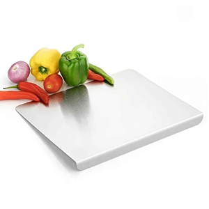 Tabla de Cortar Frutas Multiusos Portátil para Acampar, de Acero Inoxidable Grueso, Artículo de Cocina Más Vendido - Product Image 2