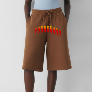 Nouveaux shorts pour femmes en coton 100% à taille haute, vêtements décontractés d'été pour femmes, impression sérigraphique personnalisée, nouvelle mode féminine - Product Image 4