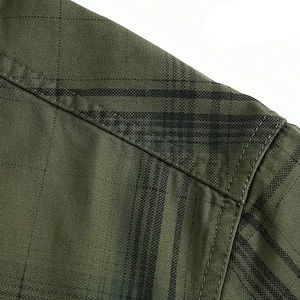 Chemise en flanelle classique pour homme de qualité supérieure 2026, tenue décontractée pour l'extérieur, service OEM, dernières nouveautés, chemise en flanelle pour homme de style varié - Product Image 3