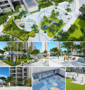 Balançoire à <span class=keywords><strong>cheval</strong></span> Flyfun, équipement de divertissement extérieur <span class=keywords><strong>pour</strong></span> enfants, placé dans les écoles maternelles, les parcs urbains et les communautés - Product Image 5