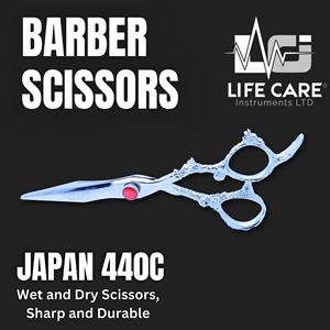 Juego de tijeras de peluquería profesionales Dragon Handle con estuche de transporte, juego de tijeras de peluquería japonesas de Life Care Instr. - Product Image 2
