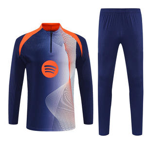 Sacs d'entraînement personnalisés pour joueurs de football des équipes nationales et des clubs, tissus respirants, uniforme d'entraînement du FC Barcelone - Product Image 2