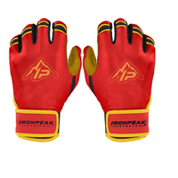 Gants de frappe de baseball personnalisés, respirants, antidérapants, en cuir Cabretta, pour adultes et jeunes, gants d'entraînement pour les sports