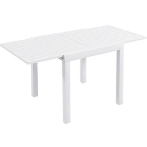 โต๊ะรับประทานอาหารกลางแจ้งสีขาวสำหรับสวน - Product Image 5