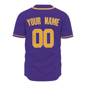 Nouvelle Arrivée Maillot de Baseball Imprimé Numérique en Gros Polyester Unisexe Tenue de Softball Ensemble Complet pour Équipe Adulte Nom d'Équipe Été - Product Image 3
