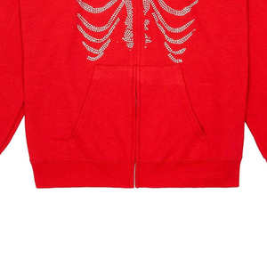 Sweat-shirts légers et respirants pour hommes, en coton mélangé, personnalisés, pour la saison hivernale, service OEM, sweat-shirts pour hommes avec strass - Product Image 4