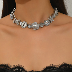 Juego <span class=keywords><strong>de</strong></span> Joyería <span class=keywords><strong>de</strong></span> Lujo con Cristales <span class=keywords><strong>de</strong></span> Pantera, Collar con Colgante <span class=keywords><strong>de</strong></span> Corazón <span class=keywords><strong>de</strong></span> Zafiro Azul Real y Aretes <span class=keywords><strong>de</strong></span> Diamantes <span class=keywords><strong>de</strong></span> Imitación para Mujer - Product Image 4