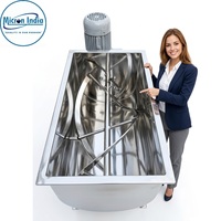 Mélangeur industriel en acier inoxydable de qualité alimentaire Micron India |   Équipement de mélange pour boulangerie et boissons 440V 2000W Garantie 1 an
