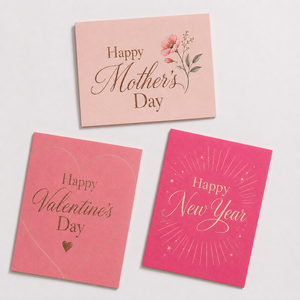 Biglietti d'<span class=keywords><strong>Auguri</strong></span> Personalizzati di Lusso con Stampa in Lamina d'Oro, Biglietti di Ringraziamento e <span class=keywords><strong>Auguri</strong></span> per Compleanni, Inviti per Feste con Busta - Product Image 4