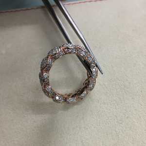 Real Diamond <b>Rings</b> 2.12 Ct Round Cut Natural White Diamond <b>Engagement</b> Wedding <b>Ring</b> for Women 925 <b>Sterling</b> <b>Silver</b> Wholesale - Product Image 4