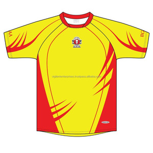 Último Modelo de Jersey de Fútbol Digital para Invierno, Cómodo, 100% Poliéster, Elegante, Diseño Sólido, Transpirable, Cuello en V, Manga Corta, Servicio OEM - Product Image 1
