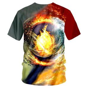 T-shirt classique pour homme de haute qualité, sublimation, manches courtes, logo personnalisé - Product Image 3