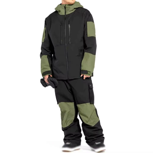 Combinaison de ski pour homme imperméable, coupe-vent et isolante, ensemble de snowboard avec personnalisation de marque - Product Image 2