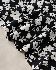 Tissu en popeline de coton imprimé, écologique, respirant, à séchage rapide, motif floral, tissé peigné, pour chemises, robes, filles, garçons - Product Image 4