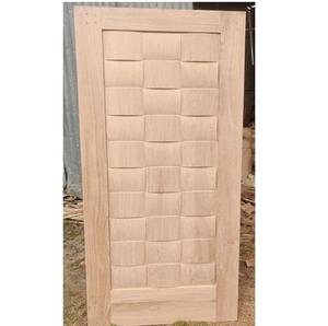 Puerta de Madera de Roble Blanco de Alta Calidad Personalizada para Proyectos Residenciales, Comerciales y Hoteleros Disponible a Buen Precio - Product Image 1