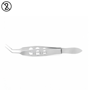 Pinzas de Capsulorrhexis Nevyas, Instrumento Desechable de un Solo Uso, Pinzas Quirúrgicas Oftálmicas de Acero Inoxidable para Cirugía de Cataratas - Product Image 1