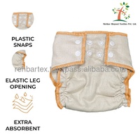 Pañales de Tela de Lujo para Bebé, Lavables, Extra Absorbentes, con Protección Contra Fugas, de Algodón Suave, Transpirables, Reutilizables, Ajustables