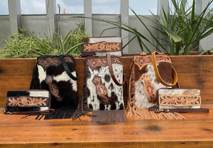 2025 nuevo conjunto de 2 piezas, bolso de mano con flecos elegante Simple de cuero de vaca genuino versátil a la moda y bolso de mano con ranura para mano - Product Image 4