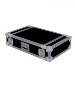 Étui de vol d'amplificateur noir 3U de qualité supérieure écologique, robuste, portable et durable avec norme de qualité d'exportation - Product Image 1