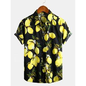 เสื้อฮาวายพิมพ์ลายสำหรับผู้ชาย,เสื้อบีชแขนสั้นพิมพ์ลายดิจิตอลเสื้อยืด Unisex สำหรับฤดูร้อน - Product Image 1