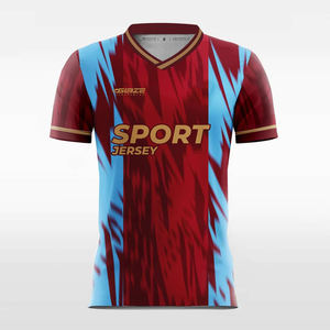 Custom Wholesale OEM Manufacturer Supplier <b>Men</b> Soccer Jersey Export Teamwear Private Label Production - Product Image 6