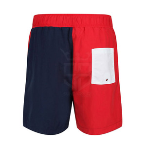 Diseño de logotipo personalizado, pantalones cortos de verano con cordón, pantalones cortos de algodón y poliéster para hombre - Product Image 2