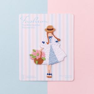 embroidery patch wholesale heat <b>transfer</b> embroidered patches <b>iron</b> <b>on</b> patch embroidery badge fabric patches clothing embroidered - Product Image 2