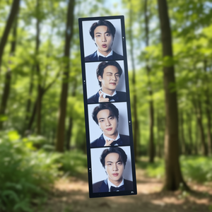 Para BTS 2021, el Photobook The Fact China, tarjeta coleccionable de fotos de Jin de 4 cortes (aleatoria) - Product Image 2