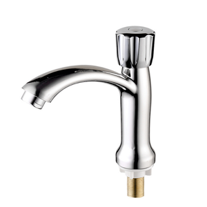 Grifo de Lavabo al por Mayor, Grifo de Baño de Plástico ABS Blanco con Palanca y Caño Curvo, Modelo VN 138-T3 KSN Vietnam - Product Image 1