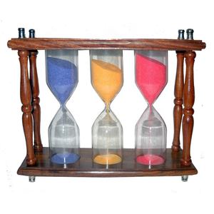 นาฬิกาทรายรายรายการส่งเสริมการขายทางทะเลคุณภาพดีการออกแบบที่ไม่ซ้ํากันรายการโลหะโต๊ะรายการทองเหลืองเดินเรือทองเหลืองทรายจับเวลาเข็มทิศ - Product Image 1