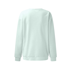 Sudadera Personalizada para Mujer con Cuello Redondo, Fabricante OEM ODM, Sudadera Premium para Dama, Venta al Por Mayor, Marca Privada, Fábrica de Ropa de Moda - Product Image 3