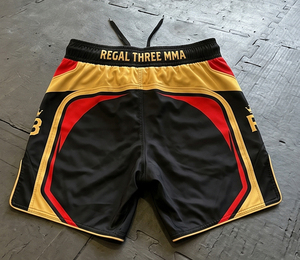Pantalones Cortos de Camuflaje para Hombre Regal Three, Sublimados, de Secado Rápido, Corte Regular, para Artes Marciales Mixtas, Unisex - Product Image 3