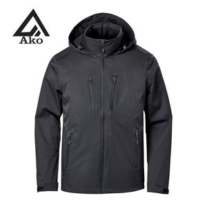 Chaqueta Táctica Impermeable y Cortavientos con Capucha y Cremallera Completa, Ropa Abrigada para Viajes en Cualquier Clima, Explora Libremente por AKO - Product Image 1