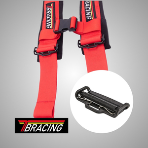 Ajusteur en acier de qualité professionnelle 3 pouces pour sangle de harnais de ceinture de sécurité de course, homologué FIA, avec logo personnalisé, vente en gros - Product Image 1
