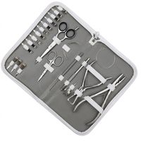 Nouvel ensemble d'outils professionnels pour extensions capillaires en acier inoxydable de qualité chirurgicale, micro-liens à forte adhérence, usage commercial, outil plat