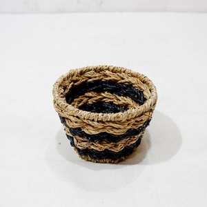Natural Seagrass Woven <b>Round</b> Storage <b>Basket</b> Set Eco-friendly Nesting Home Organizer - Product Image 6