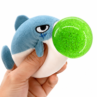 Balle en peluche soufflante en forme d'animal, jouet anti-stress créatif pour la décompression des étudiants, usine-entrepôt