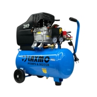 Compresseur d'air miniature centrifuge industriel portable LAXMO, lubrifié, 30L, moteur AC 220V, silencieux, modèle monobloc, 2 HP, garantie 1 an