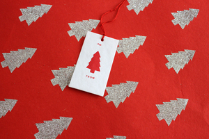 Recycled Cotton Papers Tags Multicolour Printed By Silver Screens For Ceremonies & Festivals - Product Image 3