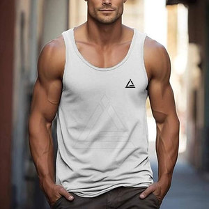 Camiseta Deportiva para Hombre con Tela Elástica de Secado Rápido, Ideal para Entrenamiento de Levantamiento de Pesas, Correr y Uso Diario Activo - Product Image 3