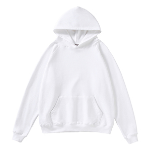 Sudadera con Capucha Oversize Unisex de Algodón de Color Liso, Felpa Francesa, Casual, Transpirable, Antiarrugas, Primavera - Product Image 6
