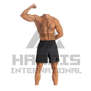 Men Elastic Waist Mid Waist <b>Running</b> Shorts Fitness Quick Dry GYM Jogging Training Workout Summer Sport Shorts - Product Image 1